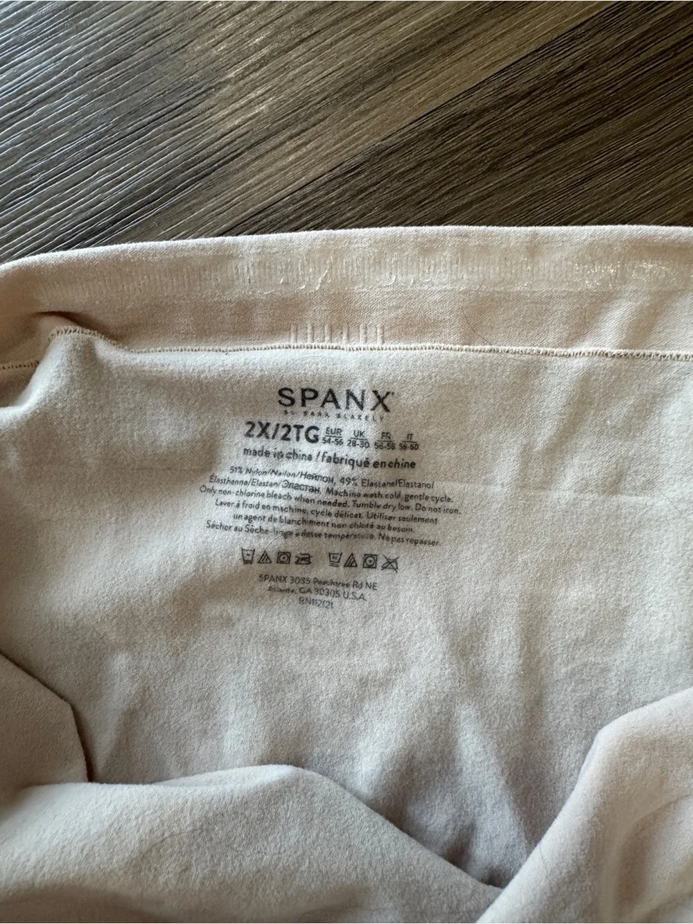 SPANX High-Waist Shaping Briefs in Light Beige